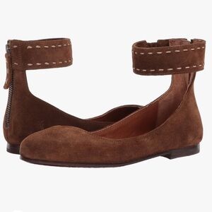 FRYE carson ankle ballet flats